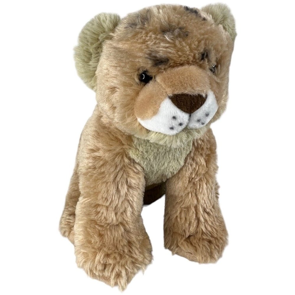 Wild Republic Baby Lion Cub Plush Soft Stuffed Animal Toy 12 Inch Tall Stuffie - Picture 3 of 10